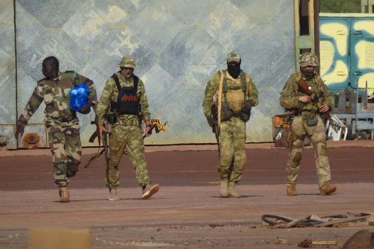 vahnieraŭcy ŭ Mali vahnierovcy v Mali Wagnerians in Mali